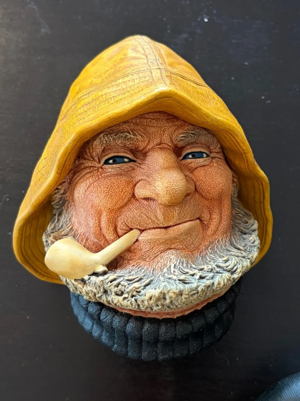 Vintage Bossons Chalkware “Old Salt Fisherman” Head 1971 England